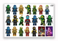 Zabawki kreatywne - 1szt TATUAŻE DZIARY ZMYWALNE DLA DZIECI NA URODZINY MINECRAFT 022 - miniaturka - grafika 1