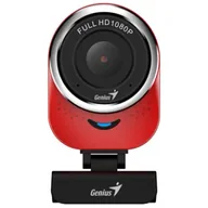 Kamery internetowe - Kamera internetowa Genius QCam 6000 Czerwona - miniaturka - grafika 1