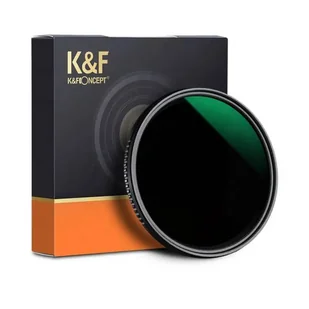 KF Concept Filtr szary regulowany K&F Concept (ND8-ND2000) 55mm KF01.1355 - Filtry fotograficzne - miniaturka - grafika 1