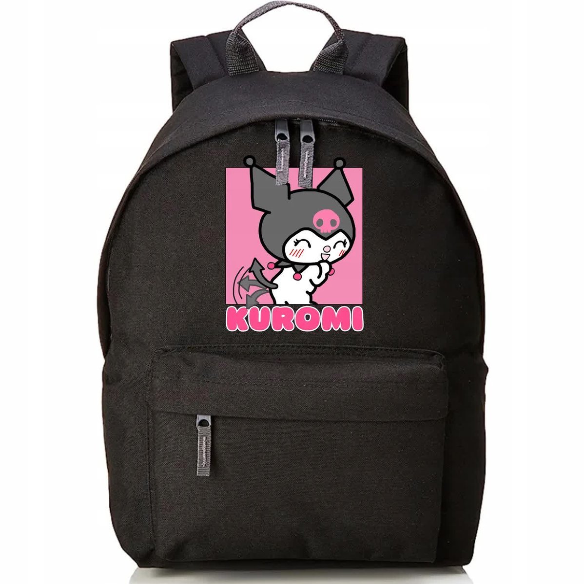 PLECAK SZKOLNY Czarny Wyprawka Do Szkoły Dla Fana KUROMI MY MELODY Wzory