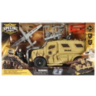 Samochody i pojazdy dla dzieci - Auto Wojskowe +Akcesoria - miniaturka - grafika 1