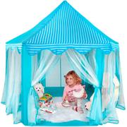 Namioty i tipi dla dzieci - Namiot Pałac dla dzieci - Niebieski - miniaturka - grafika 1