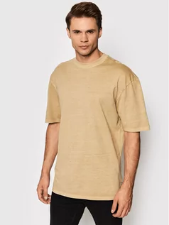 Koszulki męskie - Only & Sons T-Shirt Ron 22020928 Beżowy Regular Fit - grafika 1