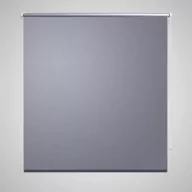 Zasłony - vidaXL Roleta zaciemniana (80x175 cm), szara - miniaturka - grafika 1