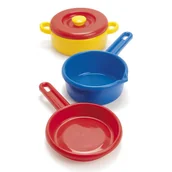 Zabawy w naśladowanie dorosłych - Dantoy - Garnki 4237 - miniaturka - grafika 1