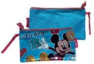 Piórniki - Piórnik Saszetka Kosmetyczka Mickey Myszka Miki Disney Duży - miniaturka - grafika 1