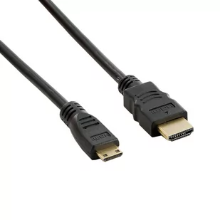 4World Kabel MINI HDMI - HDMI1.5 m czarny (06655) - Kable komputerowe i do monitorów - miniaturka - grafika 1
