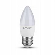 Żarówki LED - Żarówka LED V-TAC 4,5W E27 Świeczka VT-1821 3000K 470lm - miniaturka - grafika 1