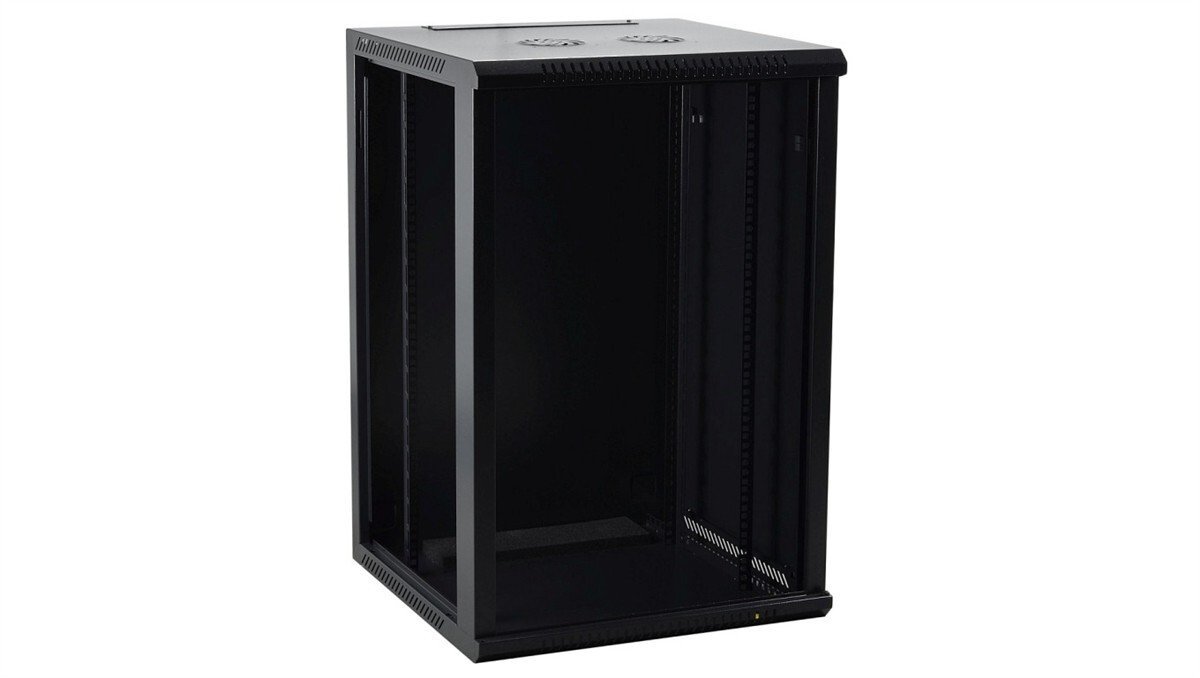 Szafa NetRack Szafa wisząca Rack 19 cali 18U 450mm czarna NEKU TS BOX 20.3129
