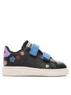 Buty dla dziewczynek - adidas Sneakersy Advantage Shoes Kids IE7457 Czarny - miniaturka - grafika 1