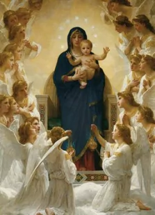 Eurographics Puzzle Jungfrau z aniołkiem autorstwa Williama Adolphe Bouguereau (1000 części) - Puzzle - miniaturka - grafika 3