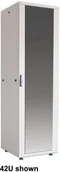 Szafy rack - INTELLINET 18,3cm 19Zoll Serverschrank Basic Line 22 HE 1144x600x800mm HxBxT Flatpack Traglast 600kg grau 715379 - miniaturka - grafika 1