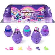Figurki dla dzieci - Zestaw figurek SPIN MASTER Hatchimals Alive Neon Rainbow 6072615 - miniaturka - grafika 1