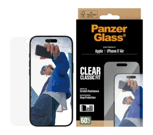 PanzerGlass Classic Fit EasyAligner do iPhone Air - Szkła hartowane na telefon - miniaturka - grafika 1