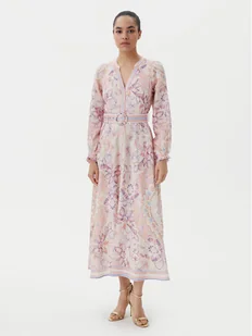 Hale Bob Sukienka letnia 4ZCA612M Beżowy Regular Fit - Sukienki - miniaturka - grafika 1