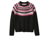 Swetry damskie - esmara® Sweter damski dzianinowy (Czarny, M(40/42)) - miniaturka - grafika 1