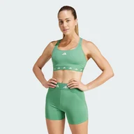 Bielizna sportowa damska - Powerreact Training Medium-Support Techfit Bra - miniaturka - grafika 1