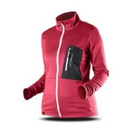 Bluzy sportowe damskie - Bluza damska Trimm Micron Lady Rozmiar: S / Kolor: różowy - miniaturka - grafika 1