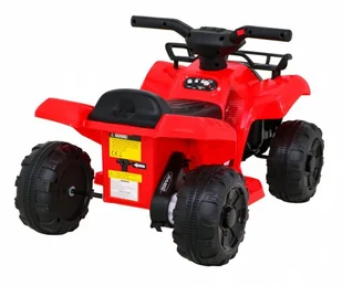 Quad Storm na akumulator dla dzieci Czerwony + Silnik 25W + MP3 USB + LED - Pojazdy elektryczne dla dzieci - miniaturka - grafika 8