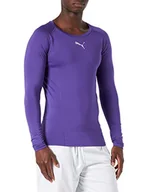 Koszulki męskie - PUMA Herren LIGA Baselayer Tee LS Shirt, Prism Violet, 60/62 - miniaturka - grafika 1