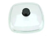 Pokrywki - SKK Pokrywka Kwadratowa 28 cm żaroodporna SK 047 - miniaturka - grafika 1