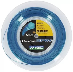 Yonex naciąg tenisowy POLY TOUR SPIN BLUE 200M PTGSPN-2 4547656826326 - Tenis ziemny - miniaturka - grafika 1