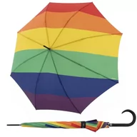 Parasole - Parasol składany długi Doppler tęcza parasolka - miniaturka - grafika 1