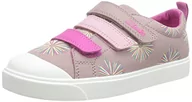 Buty dla dziewczynek - Clarks Dziewczęce sneakersy City Vibe K, Dusty Pink, 21 EU Weit - miniaturka - grafika 1