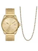 Zegarki damskie - Diesel Watch DZ2163SET, złoto - miniaturka - grafika 1