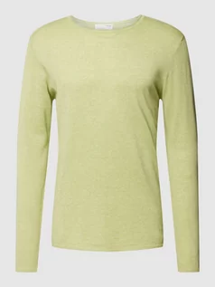 Koszulki męskie - Bluzka z długim rękawem i detalem z logo model ‘Rome’ - grafika 1
