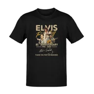 Koszulki męskie - ELVIS PRESLEY T-Shirt męski czarny koszulka dla niego rock and roll 5XL - miniaturka - grafika 1