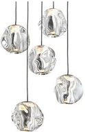 Lampy sufitowe - Loom Design - Ice Ball 5 Lampa Wisząca Transparent Loom Design - miniaturka - grafika 1