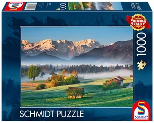 Puzzle, Rezerwat przyrody Murnauer Moos / Niemcy, 1000 el. - Puzzle - miniaturka - grafika 1