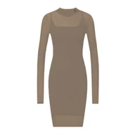 Sukienki - Sukienka Calvin Klein Jeans Sheer W J20J219873 - miniaturka - grafika 1