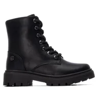 Botki damskie - XTI KIDS 151331, Botki dziewczęce czarne, 31 EU, Czarny (Black), 31 EU - miniaturka - grafika 1