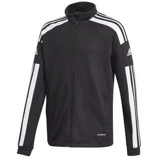 Bluzy dla dziewczynek - Adidas, Bluza dziecięca, SQUADRA 21 Training Jacket Junior GK9542, czarny, rozmiar 164 - grafika 1