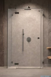 Radaway Essenza Pro Brushed GunMetal Kdj+S kabina 90x100x90cm lewa szczotkowany grafit 10097310-92-01L/10098090-01-01/10098090-01-01 - Kabiny prysznicowe Radaway Essenza Pro Brushed GunMetal Kdj+S kabina 90x100x90cm lewa szczotkowany grafit 10097310-92-01L/10098090-01-01/10098090-01-01 - Kabiny prysznicowe - miniaturka - grafika 1