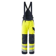 Odzież robocza - SPODNIE ZIMOWE MASCOT MULTISAFE RENENS 13892-217; ŻÓŁTY HI-VIS/CIEMNY GRANAT - miniaturka - grafika 1