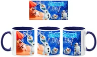 Kubki - Olaf Kubek Ceramiczny Prezent Tasse Mug Friends Tv Show, Ciemnoniebieski 330 ml - miniaturka - grafika 1