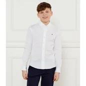 Bluzki dla chłopców - Tommy Hilfiger Koszula | Regular Fit | pique - miniaturka - grafika 1
