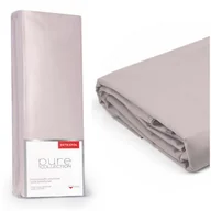 Prześcieradła - Prześcieradło 160 x 200 Satynowe bez gumki Pure 07 - miniaturka - grafika 1