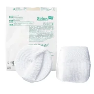 Apteczki i materiały opatrunkowe - Setony jałowe z gazy 17 nitkowe , blister 2m x 5cm - miniaturka - grafika 1