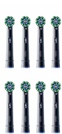 Końcówki do szczoteczek elektrycznych - Oral-B Pro Cross Action Black Electric szczoteczki do zębów opakowanie 8szt - miniaturka - grafika 1