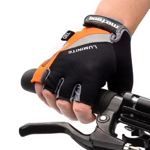 Rękawiczki rowerowe GEL GX35 orange Meteor Rozmiar S - Rękawiczki rowerowe - miniaturka - grafika 1