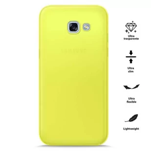 PURO 0.3 Nude - Etui Samsung Galaxy A3 (2017) (Fluo Yellow) SGGA31703NUDEYEL - Etui i futerały do telefonów - miniaturka - grafika 2