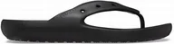 Klapki i japonki damskie - JAPONKI DAMSKIE CROCS CLASSIC FLIP 2.0 209402 KLASYCZNE CZARNE 36-37 W6 - miniaturka - grafika 1