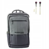 Torby na laptopy - Plecak Miejski Biznesowy Usb Kieszeń Na Laptopa 16L Czarny Szary - miniaturka - grafika 1