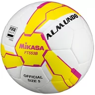 Piłka nożna - Mikasa FT553B-YP FIFA Quality Ball FT553B, unisex, piłki do piłki nożnej, Białe - miniaturka - grafika 1