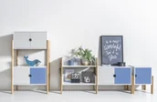 Szafy i szafki dla dzieci - Zestaw mebli modułowych 3 Nooi - miniaturka - grafika 1