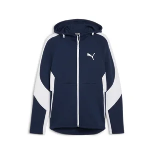 Bluza Sportowa Męska Puma Evostripe Fz Dk - Bluzy sportowe męskie - miniaturka - grafika 1